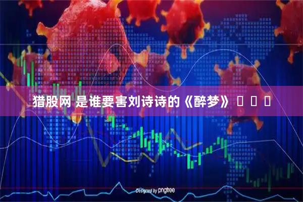 猎股网 是谁要害刘诗诗的《醉梦》 ​​​