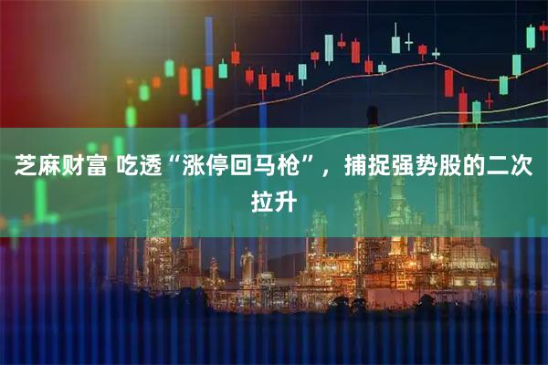 芝麻财富 吃透“涨停回马枪”，捕捉强势股的二次拉升