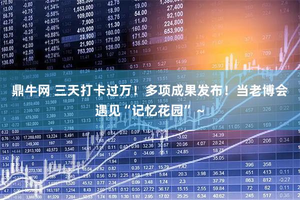 鼎牛网 三天打卡过万！多项成果发布！当老博会遇见“记忆花园”～