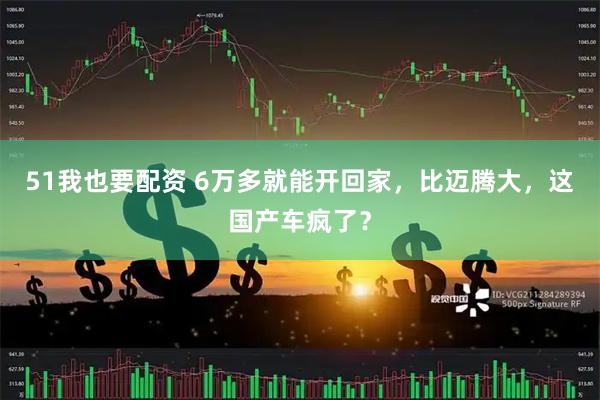 51我也要配资 6万多就能开回家，比迈腾大，这国产车疯了？