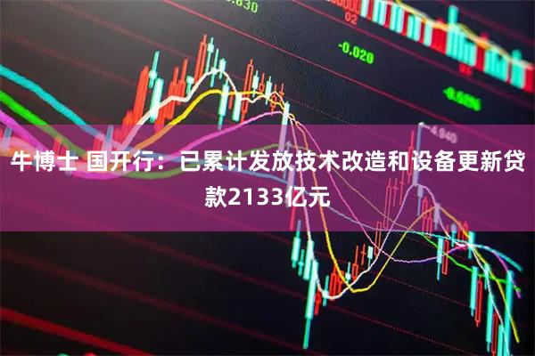牛博士 国开行:已累计发放技术改造和设备更新贷款2133亿元